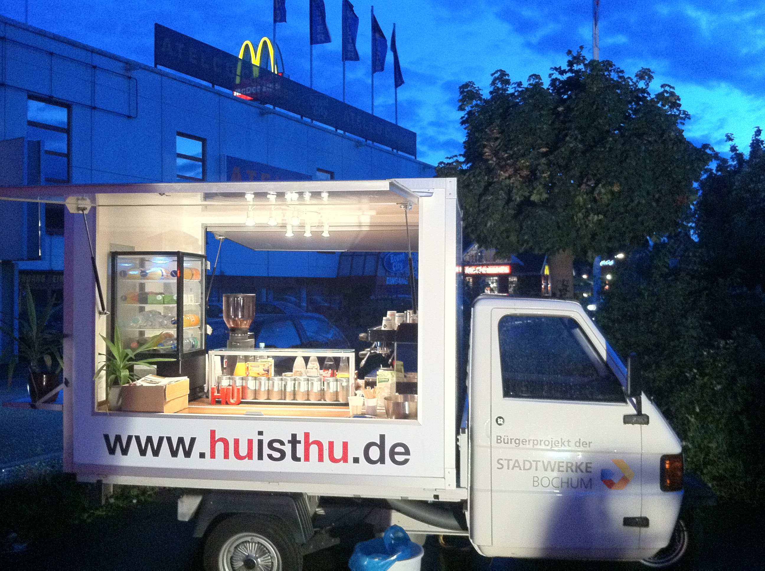 HUkultur mobil beim B1/A40 – Projekt am Dückerweg