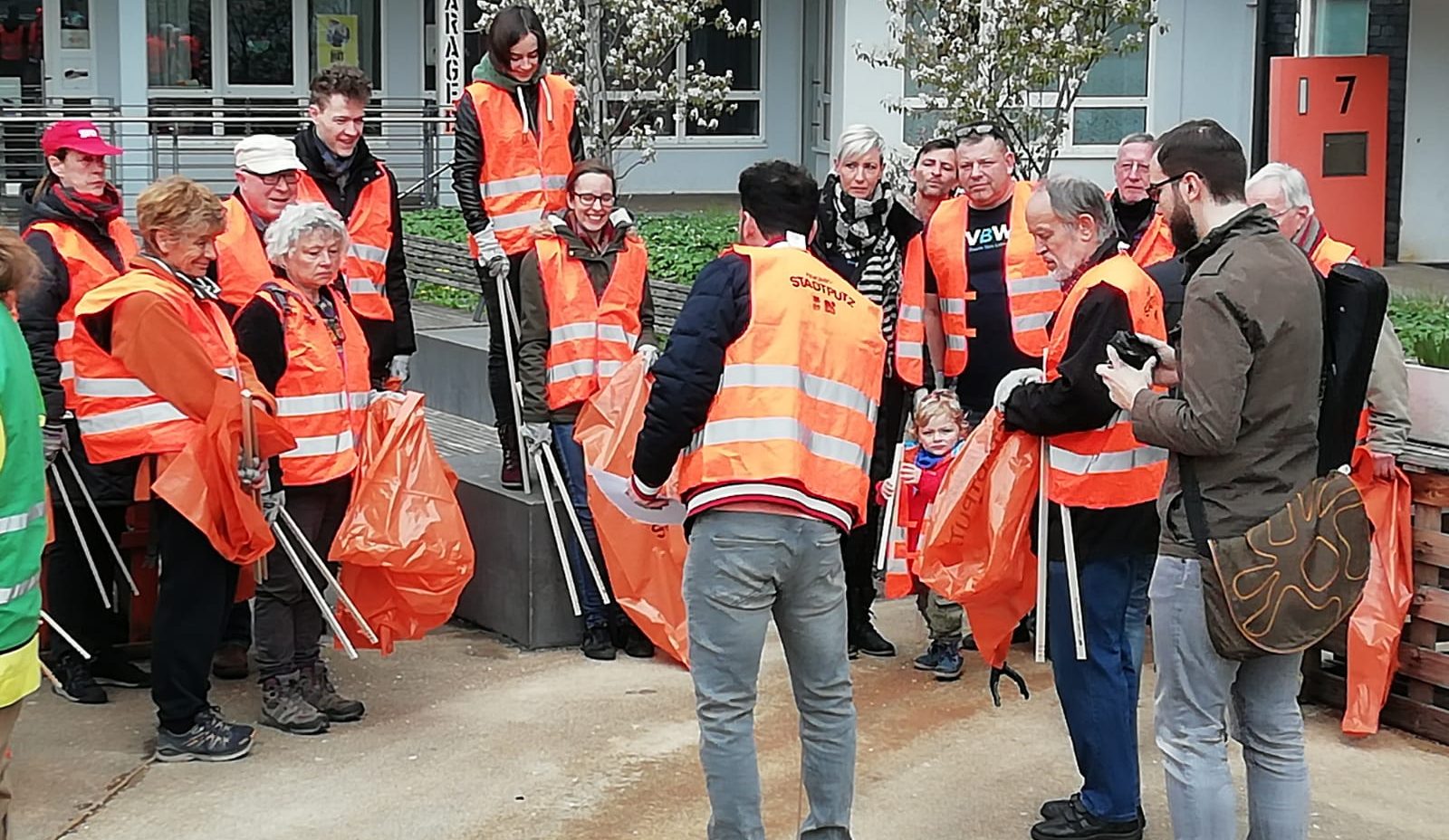 Die Hustadt rüstet sich für den Stadtputz am 28. März